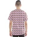 Fern Pattern 2 Pink Men s Sport Mesh Tee View2