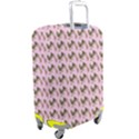 Fern Pattern 2 Pink Luggage Cover (Large) View2