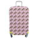 Fern Pattern 2 Pink Luggage Cover (Medium) View1