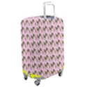 Fern Pattern 2 Pink Luggage Cover (Medium) View2