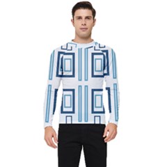 Abstract Pattern Geometric Backgrounds   Men s Long Sleeve Rash Guard by Eskimos