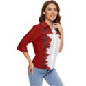 Canada Red 2 Women s Quarter Sleeve Pocket Shirt View2