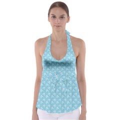 Frozen Forest Babydoll Tankini Top by Sparkle