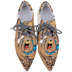 Bulldog-cartoon-illustration-11650862 Pointed Oxford Shoes by jellybeansanddinosaurs