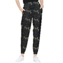 Exotic Snow Drop Flowers In A Loveable Style Tapered Pants View1