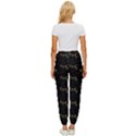 Exotic Snow Drop Flowers In A Loveable Style Cropped Drawstring Pants View4