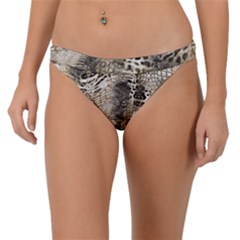 Luxury Snake Print Band Bikini Bottom by CoshaArt