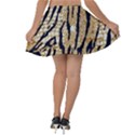 Tiger Snake Black 7000 Velvet Skater Skirt View2