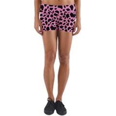 Pink Cow Print Chub Rub Shorts by Glucosegirl