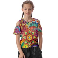 Mandalas-1084082 Kids  Butterfly Cutout Tee by jellybeansanddinosaurs