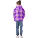 Pink Tartan 6 Kids  Oversized Hoodie View2