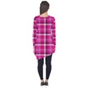 Pink Tartan-9 Long Sleeve Tunic  View2