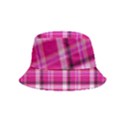 Pink Tartan-9 Inside Out Bucket Hat (Kids) View1