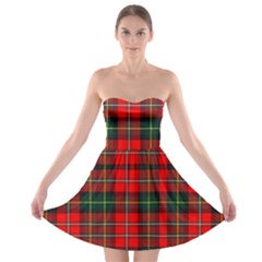 Boyd Modern Tartan 2 Strapless Bra Top Dress by tartantotartansred