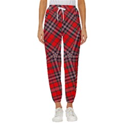 Macfarlane Modern Heavy Tartan Cropped Drawstring Pants by tartantotartansallreddesigns