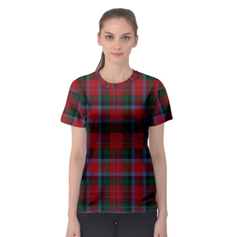 Macduff Tartan Women s Sport Mesh Tee by tartantotartansallreddesigns