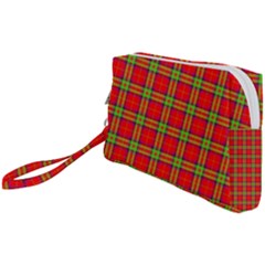 Tartan And Plaid 3 Wristlet Pouch Bag (small) by tartantotartansreddesign2