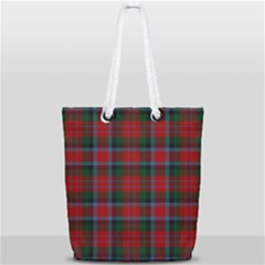 Macduff Tartan Full Print Rope Handle Tote (small) by tartantotartansreddesign2