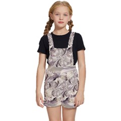 Fractal Feathers Kids  Short Overalls by MRNStudios