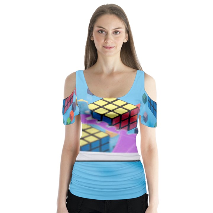 Floating-cubes-on-blue Backgrounderaser 20220422 203144521 Backgrounderaser 20220422 203216276 Butterfly Sleeve Cutout Tee 