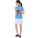 Floating-cubes-on-blue Backgrounderaser 20220422 203144521 Backgrounderaser 20220422 203216276 Women s Sleeveless Polo Tee View2