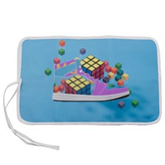 Floating-cubes-on-blue Backgrounderaser 20220422 203144521 Backgrounderaser 20220422 203216276 Pen Storage Case (l) by marthatravis1968