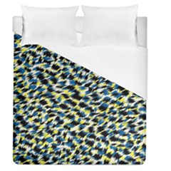 Digital Animal  Print Duvet Cover (queen Size) by Sparkle