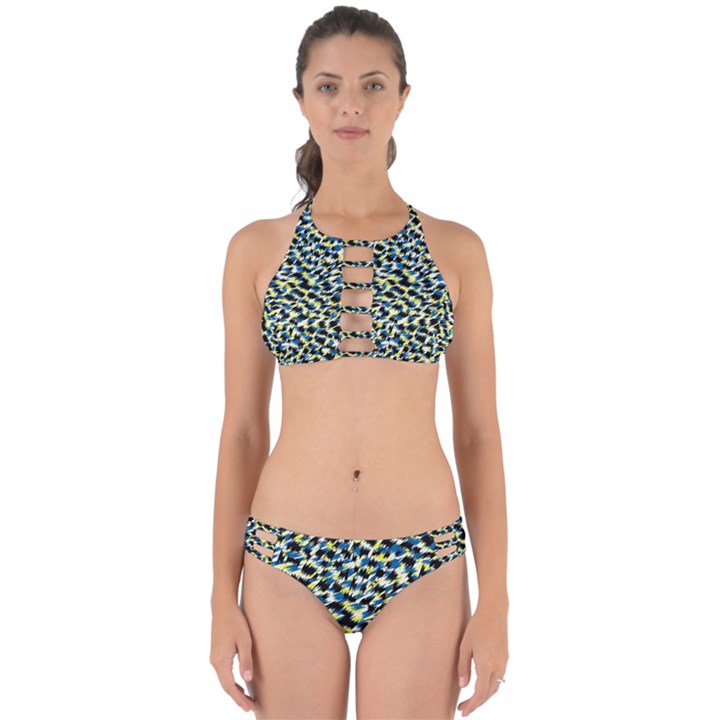 Digital Animal  Print Perfectly Cut Out Bikini Set