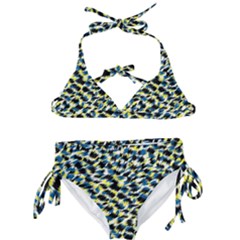 Digital Animal  Print Kids  Classic Bikini Set by Sparkle