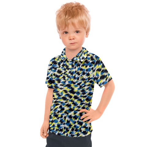 Digital Animal  Print Kids  Polo Tee by Sparkle