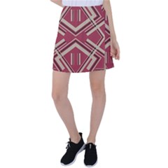 Abstract Pattern Geometric Backgrounds   Tennis Skirt by Eskimos