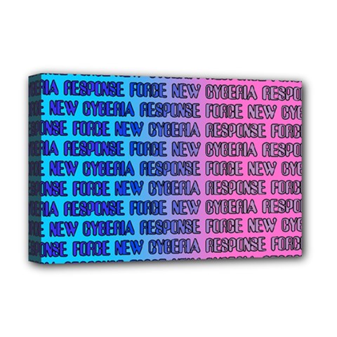 New Cyberia Response Force Deluxe Canvas 18  X 12  (stretched) by WetdryvacsLair