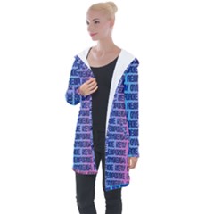 New Cyberia Response Force Longline Hooded Cardigan by WetdryvacsLair