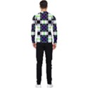 Agender Flag Plaid With Difference Men s Long Sleeve Rash Guard View2