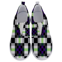 Agender Flag Plaid With Difference No Lace Lightweight Shoes by WetdryvacsLair