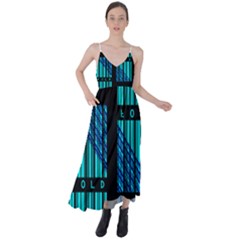 Folding For Science Tie Back Maxi Dress by WetdryvacsLair