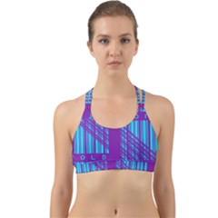 Fold At Home Folding Back Web Sports Bra by WetdryvacsLair