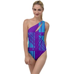 Fold At Home Folding To One Side Swimsuit by WetdryvacsLair