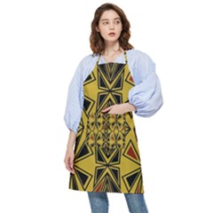 Abstract Pattern Geometric Backgrounds   Pocket Apron by Eskimos