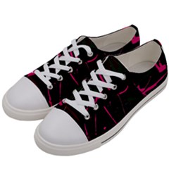 Hearts Women s Low Top Canvas Sneakers by TheJeffers