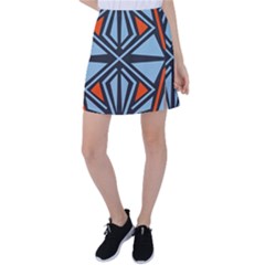 Abstract Geometric Design    Tennis Skirt by Eskimos