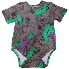 Incredible Hulk Baby Short Sleeve Onesie Bodysuit by incrediblehulk