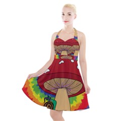 Wizard Snail Halter Party Swing Dress  by steampunkbabygirl