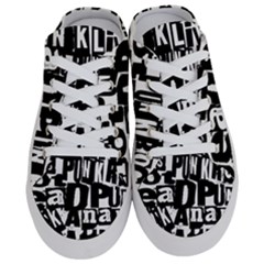 Punks Not Dead Half Slippers by ArtistRoseanneJones