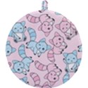 Children Pattern Design Round Trivet View1