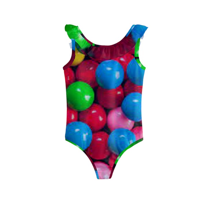 Bubble Gum Kids  Frill Swimsuit