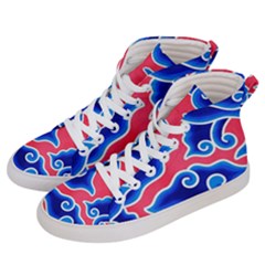 Batik Megamendung Women s Hi-top Skate Sneakers by artworkshop