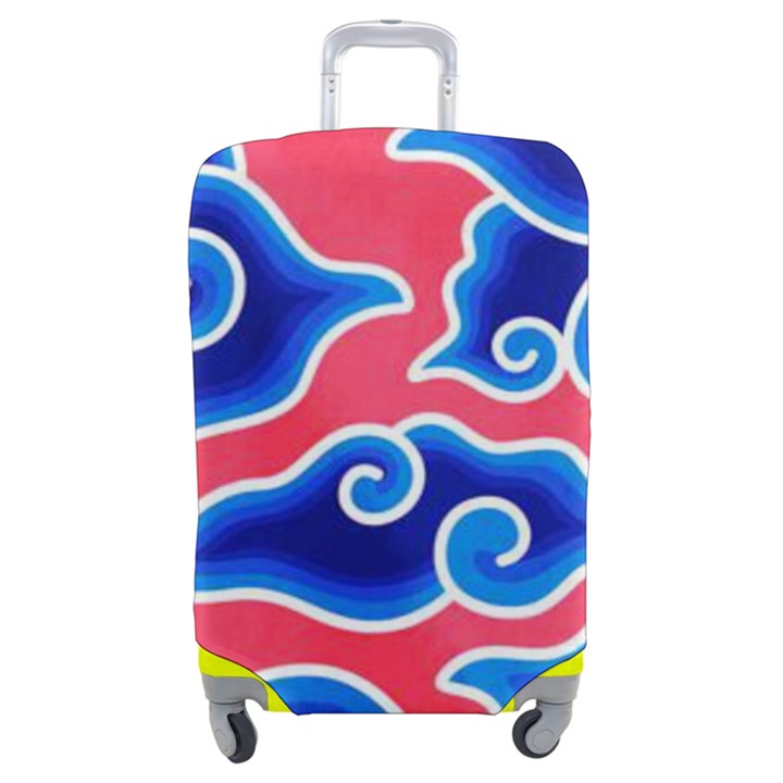 Batik Megamendung Luggage Cover (Medium)