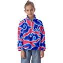 Batik Megamendung Kids  Half Zip Hoodie View1