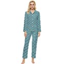 Bubble Wrap Womens  Long Sleeve Velvet Pocket Pajamas Set View1